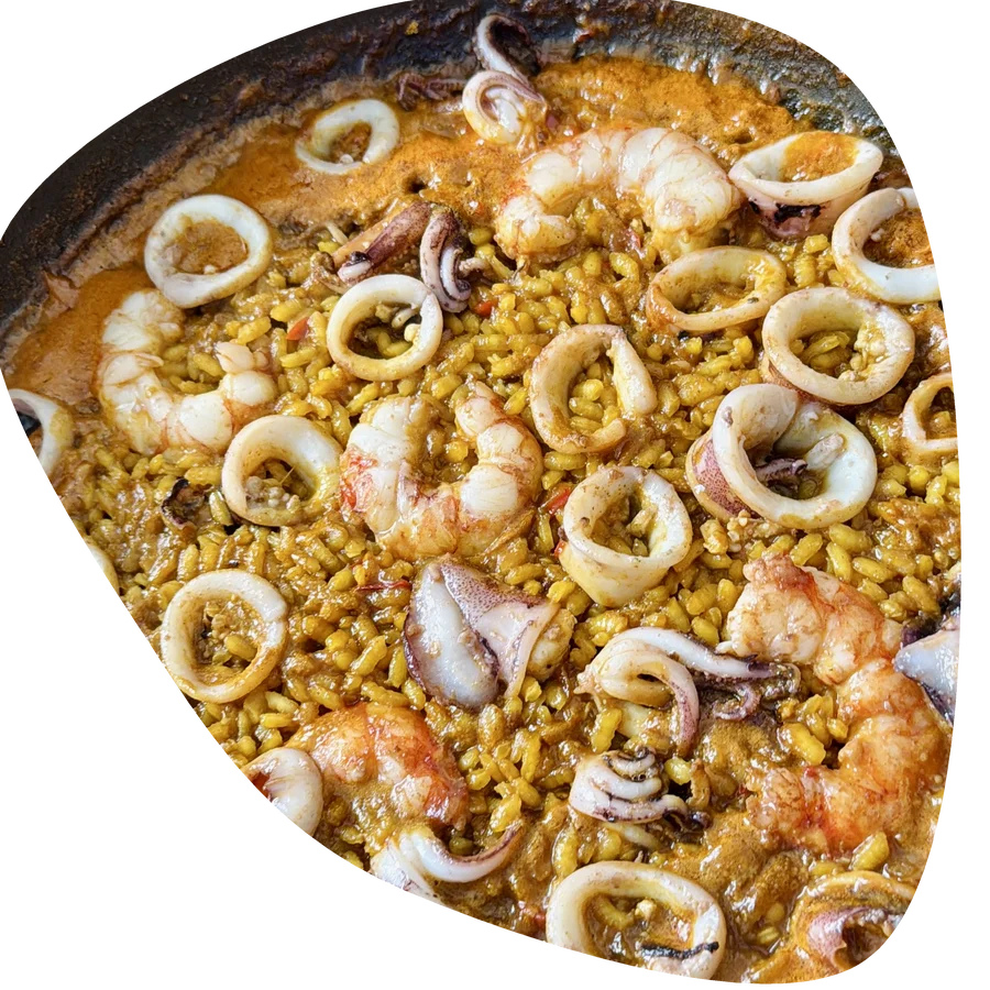 Seafood rice